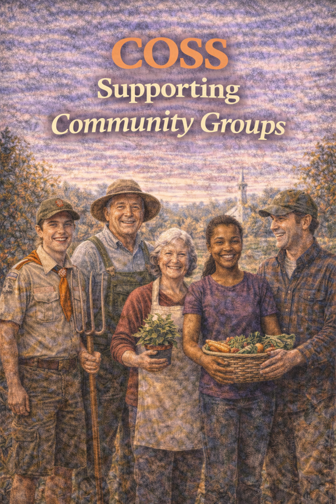 COSS supporting community groups