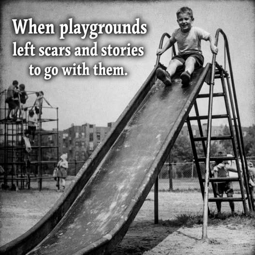 When playground left scars