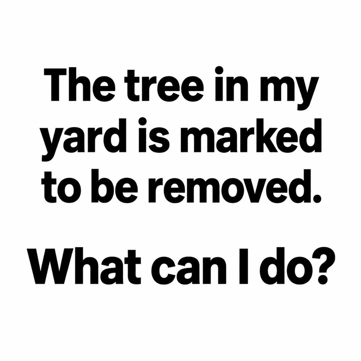 Remove Tree